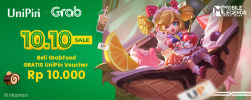 Promo Beli GrabFood GRATIS UniPin Voucher